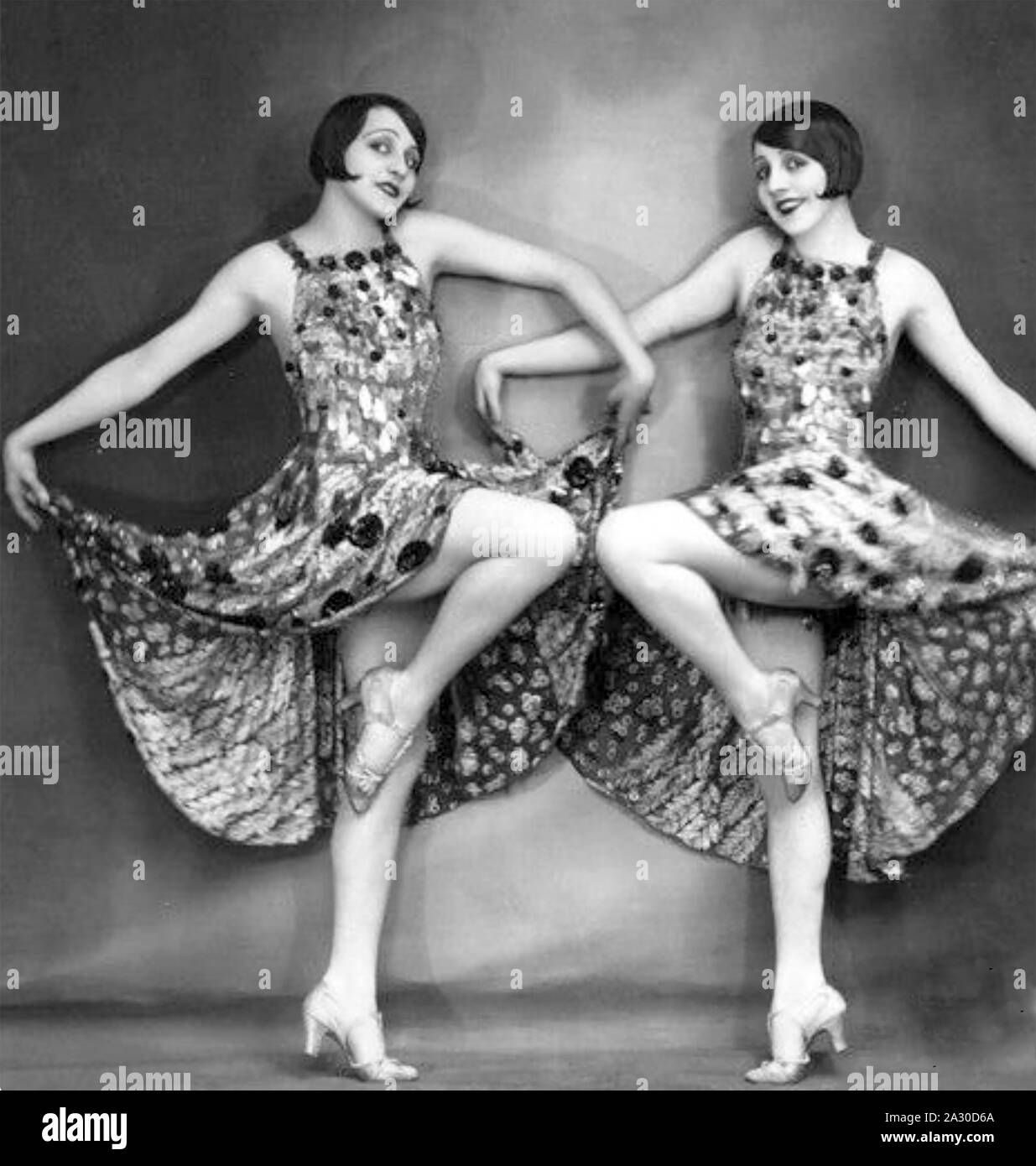 1920s Flappers: The flapper look is seen frequently