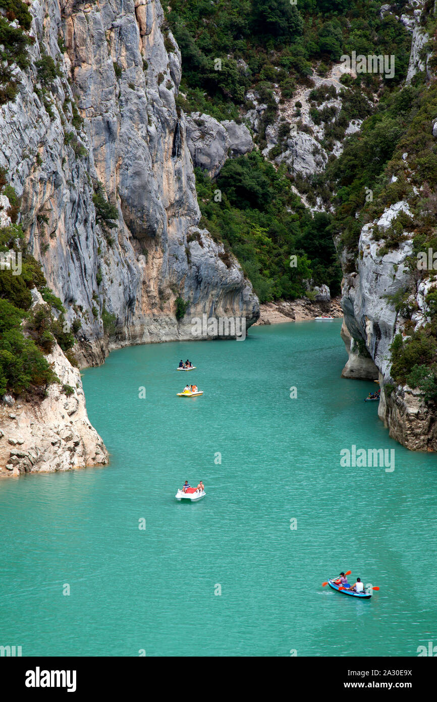 Lac de SainteCroix, du Verdon, VerdonSchluchtProvenceAlpes