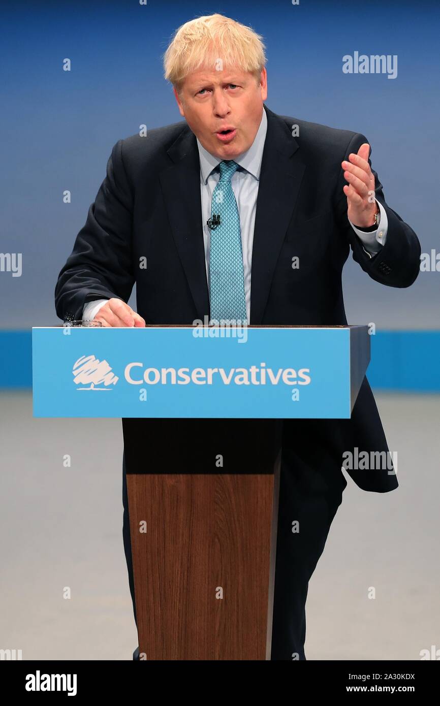 BORIS JOHNSON, 2019 Stock Photo