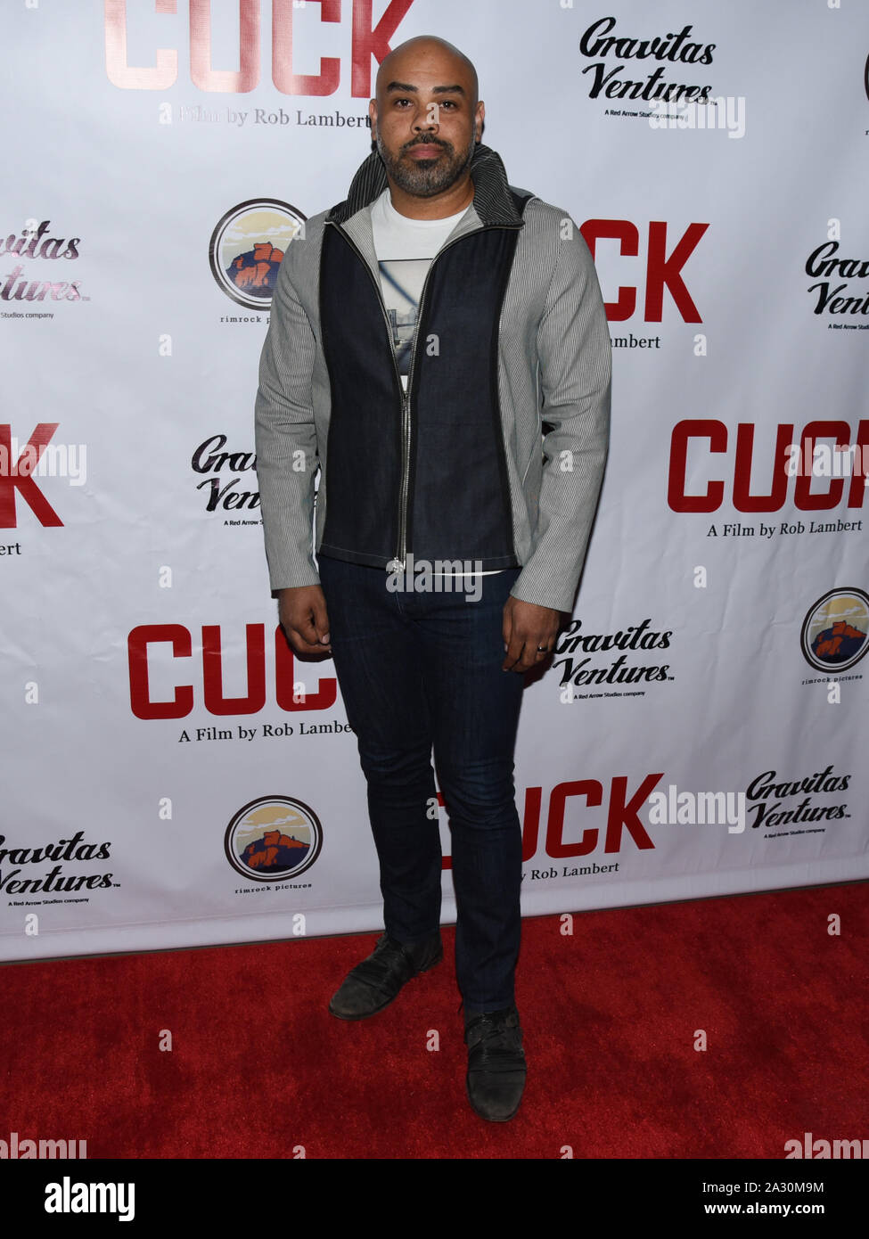 October 3, 2019, Hollywood, California, USA: Cosmos Kiindarius attends the Premiere Of ''CUCK' (Credit Image: © Billy Bennight/ZUMA Wire) Stock Photo