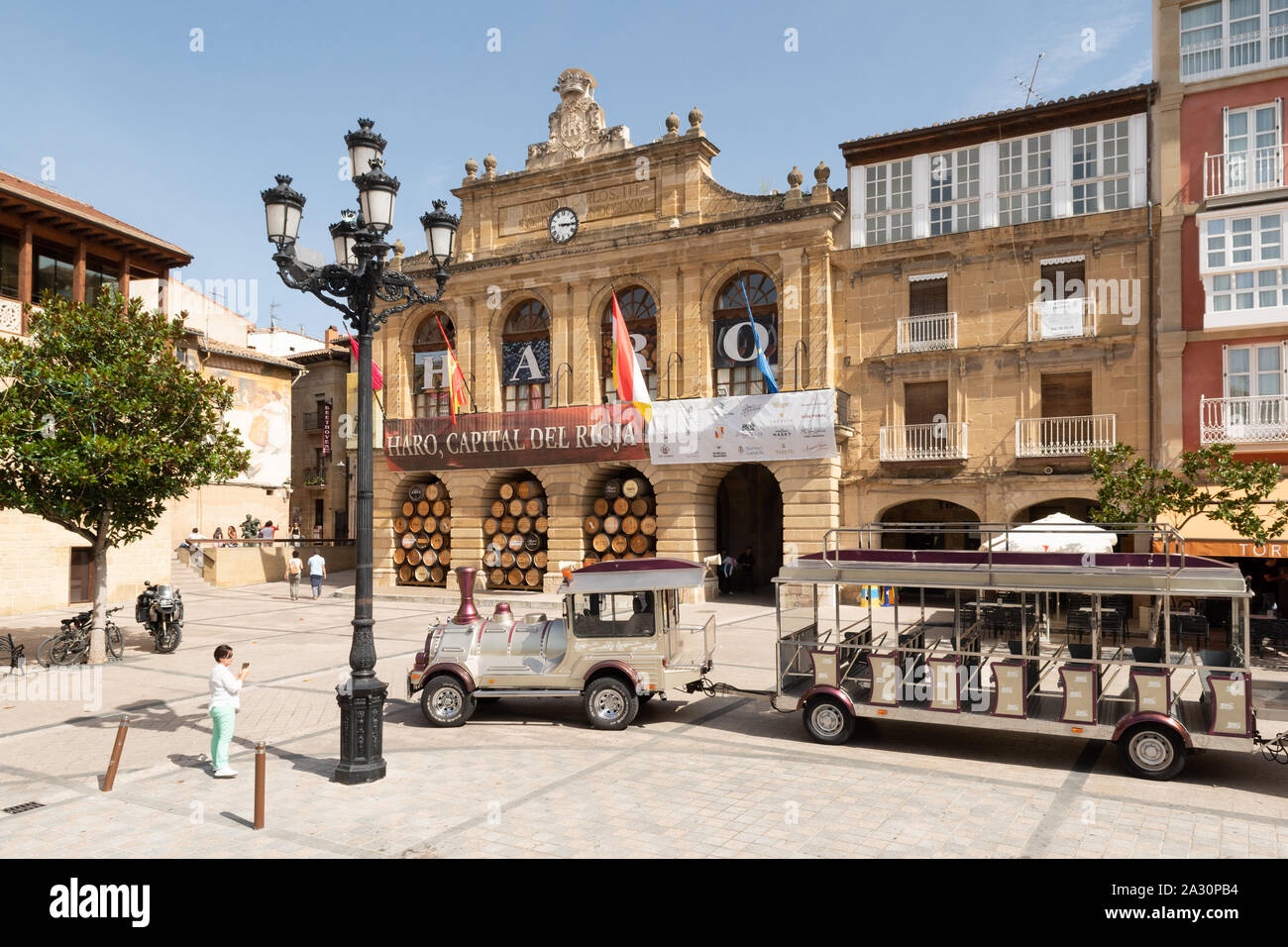 Haro tourist train hires stock photography and images Alamy