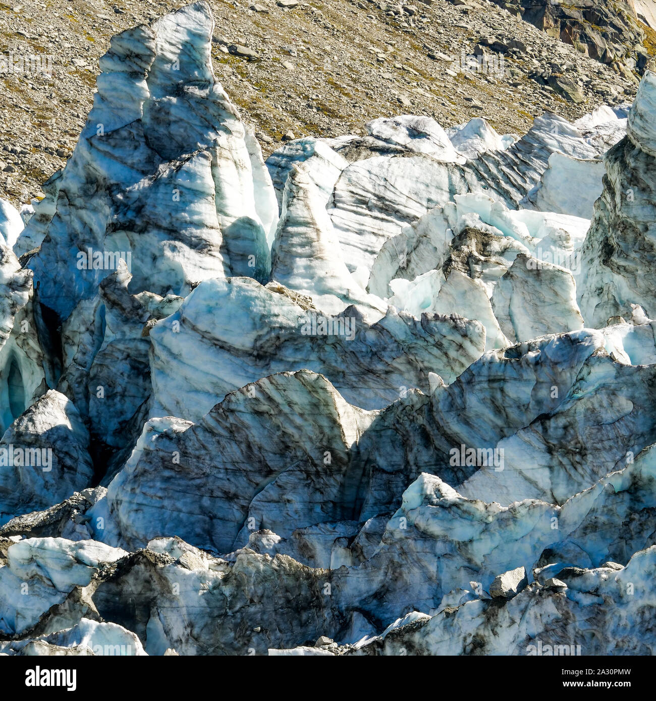 France, Séracs du glacier du Clot de l'Homme by Photographie originale
