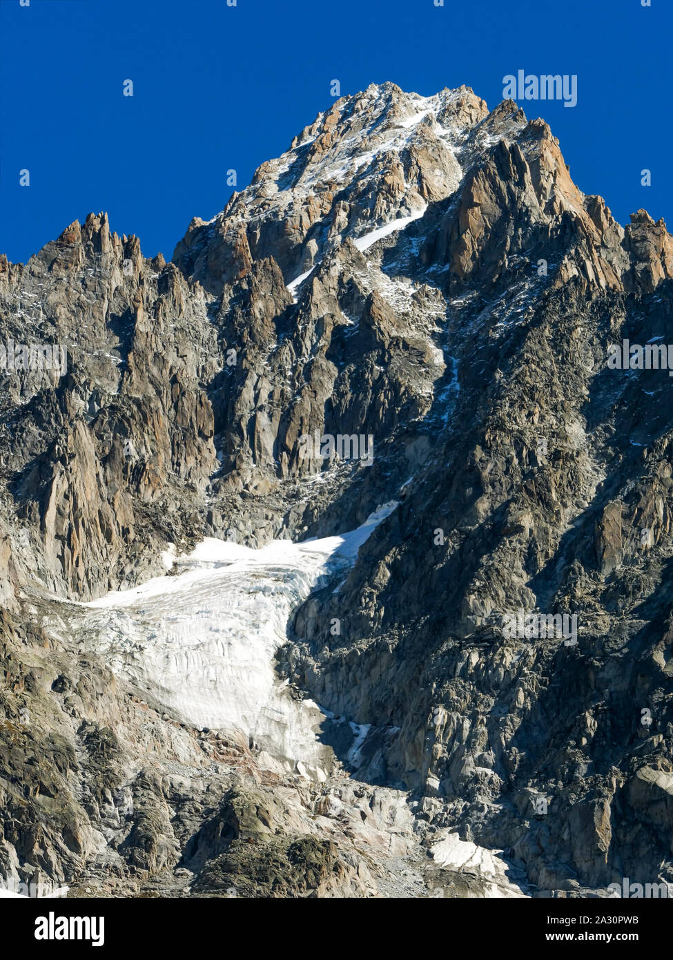 Aiguille dargentiere massif hi-res stock photography and images - Alamy