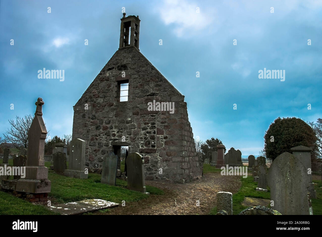 Belhelvie Old Parish Church and Burial Ground. Petten's Church or St