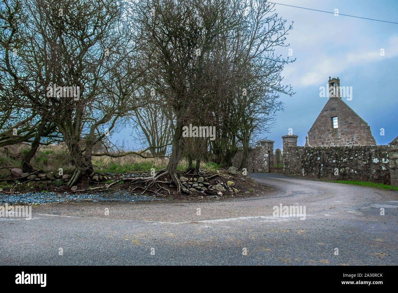 Belhelvie Old Parish Church and Burial Ground. Petten's Church or St