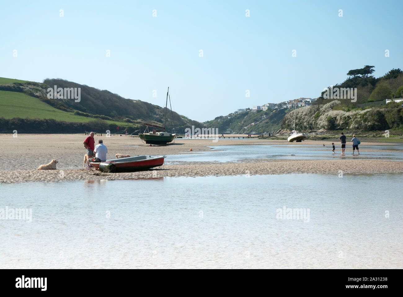 The gannel river cornwall hires stock photography and images Alamy