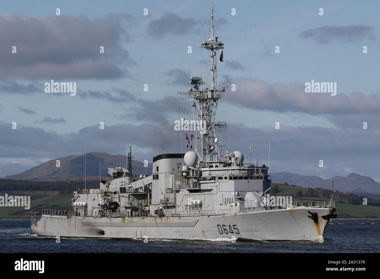 La MottePicquet (D645), a Leyguesclass frigate operated by