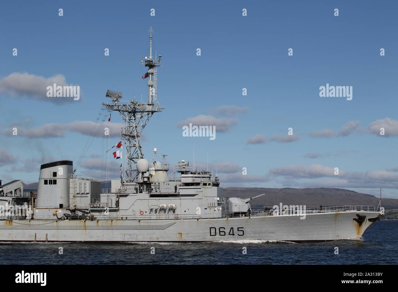 La MottePicquet (D645), a Leyguesclass frigate operated by