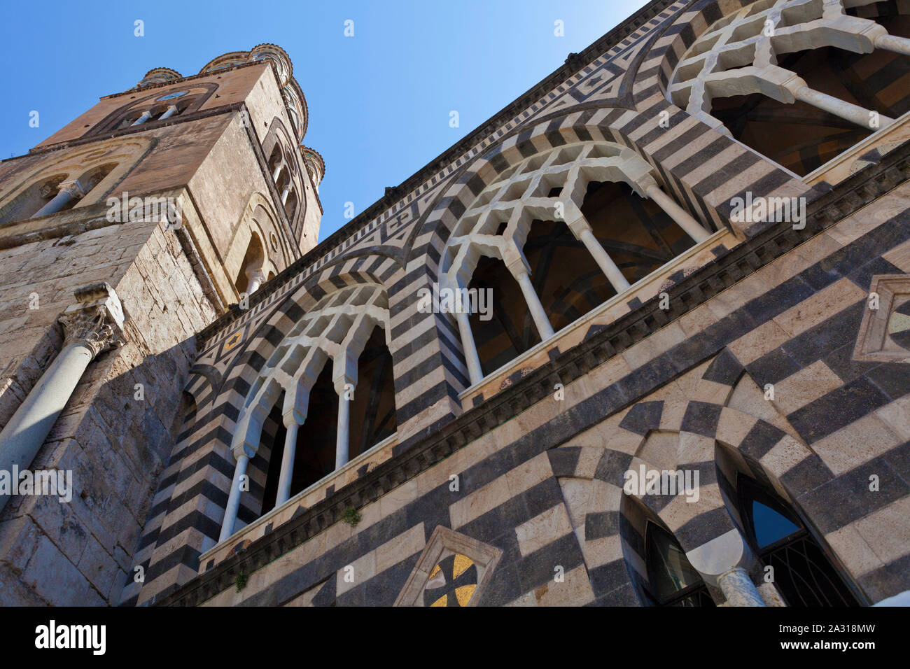 Amalfi Cathedral Stock Photo