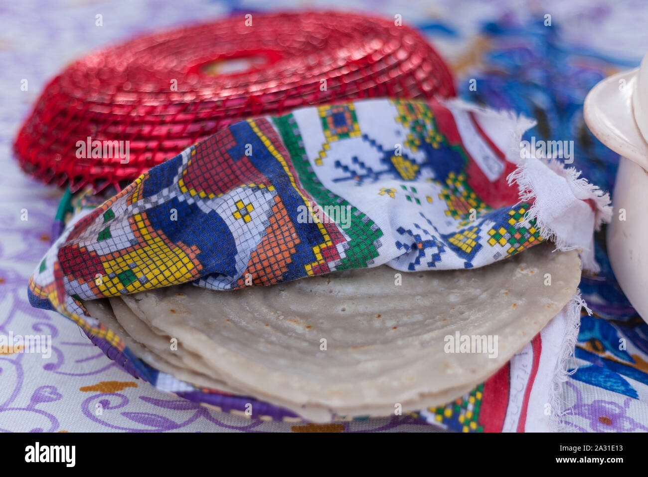 Makki di roti (Gurmukhi), (Devanagari)) (Shahmukhi) is a flat, unleavened Punjabi bread made