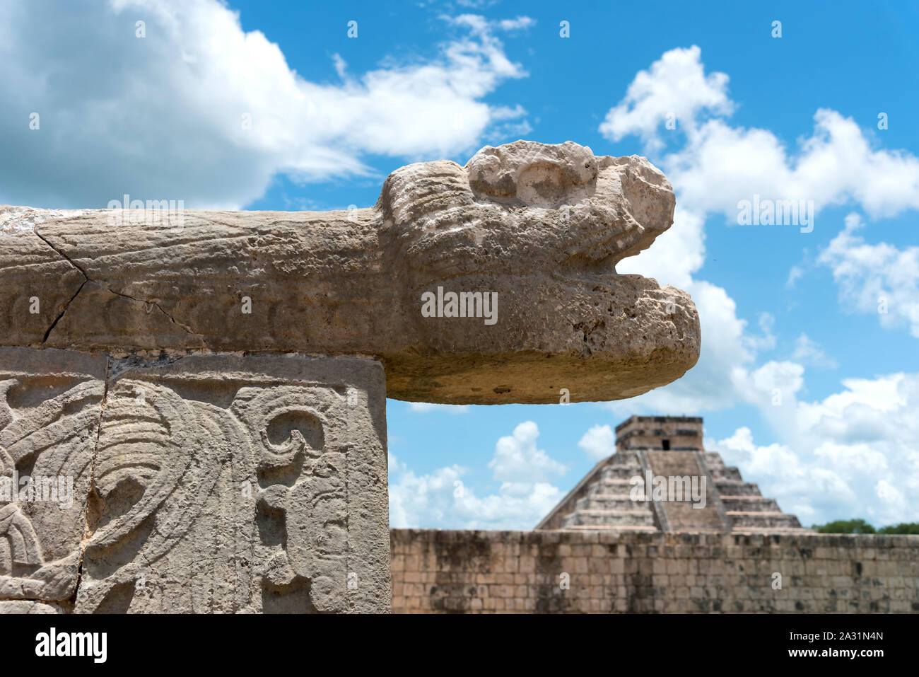 Mayan Pyramid Of Chicken Izta In Yucatan Mexico Stock Photo Alamy