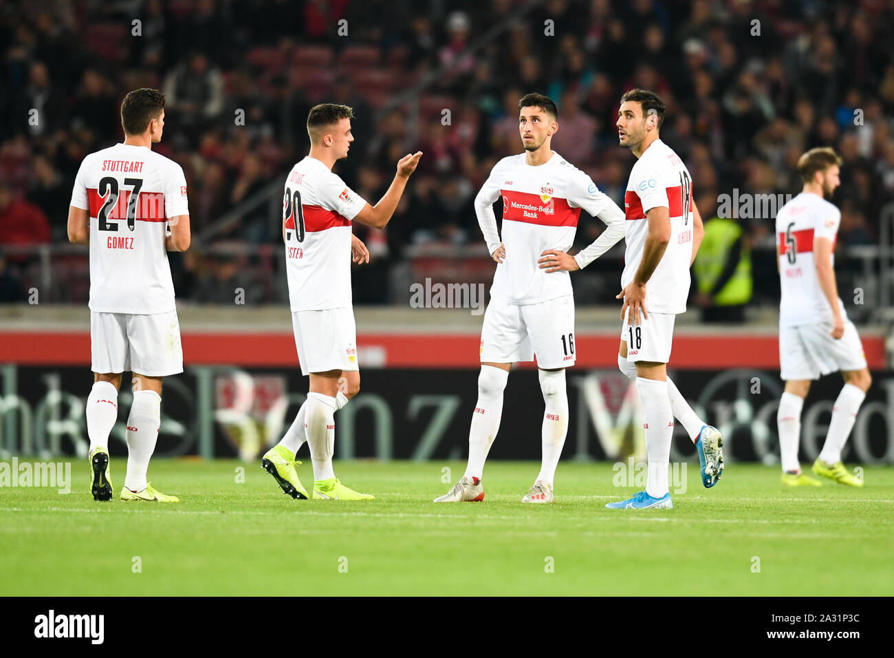 04 October 2019 Baden Wuerttemberg Stuttgart Soccer 2nd