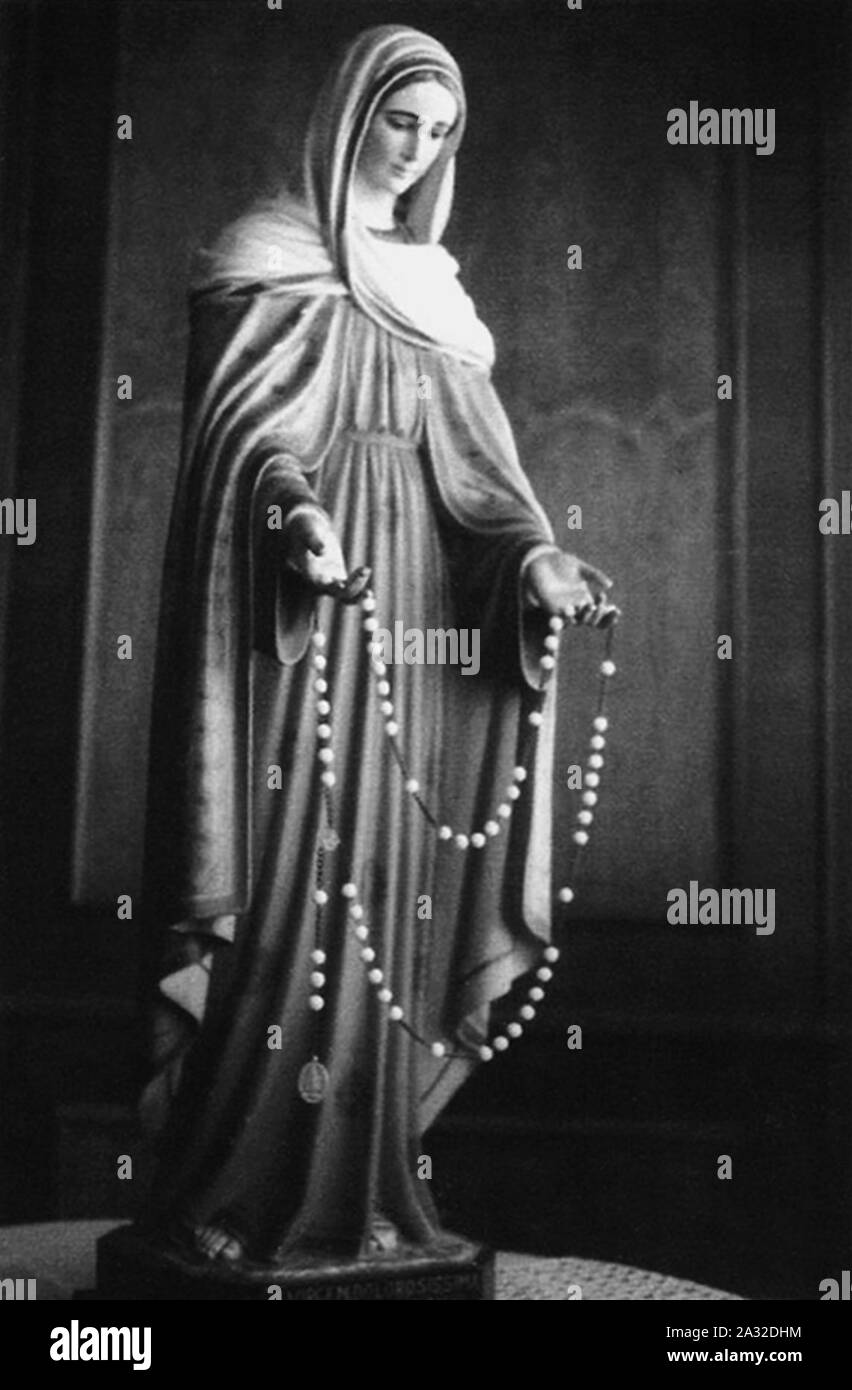 Estátua original de Nossa Senhora das Lágrimas (Original statue of Our