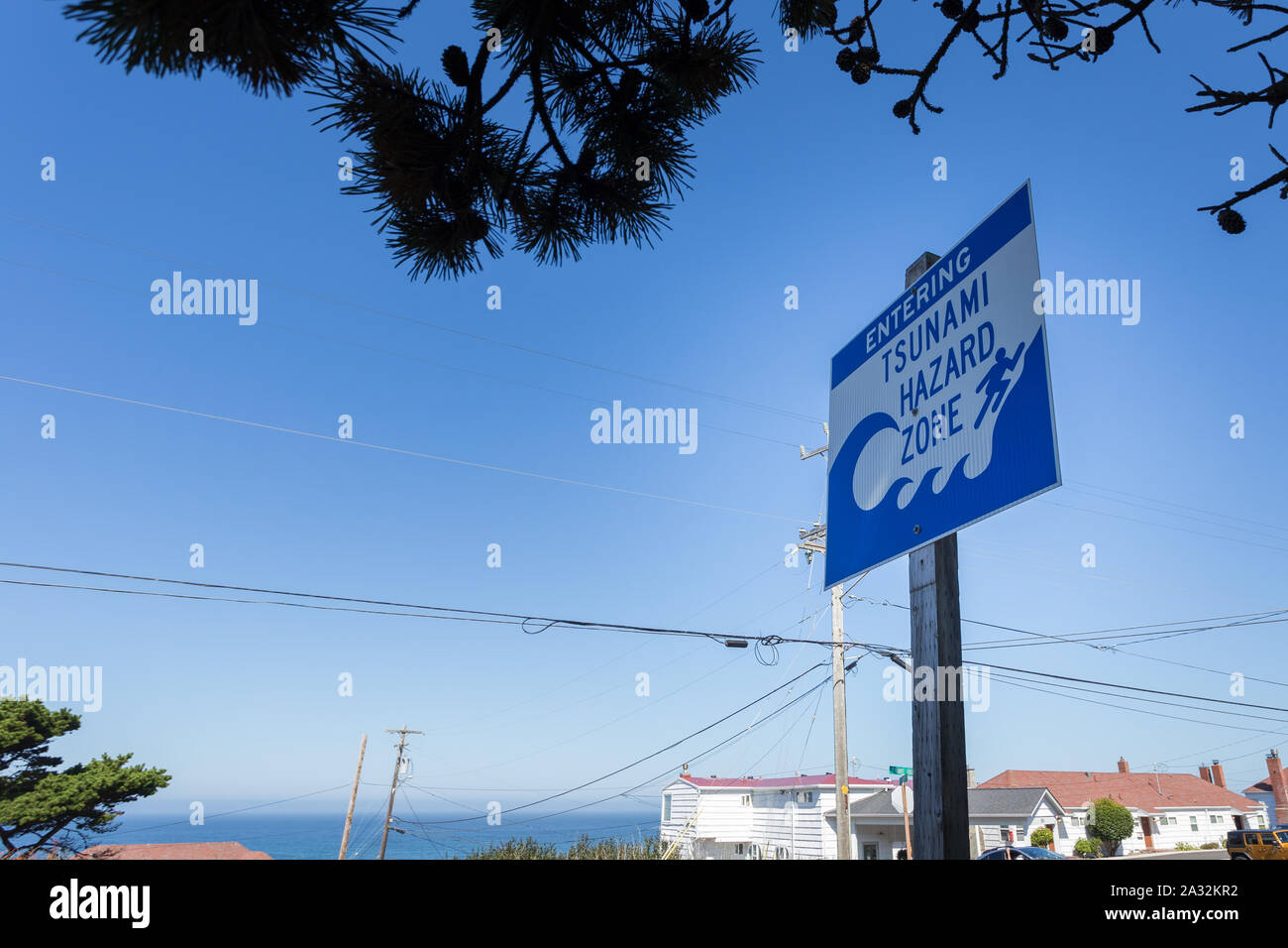 Tsunami warning oregon size