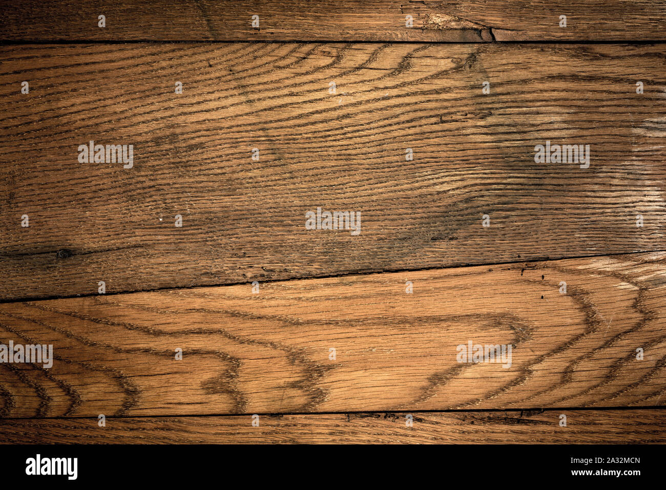 Rustic wood planks background Stock Photo