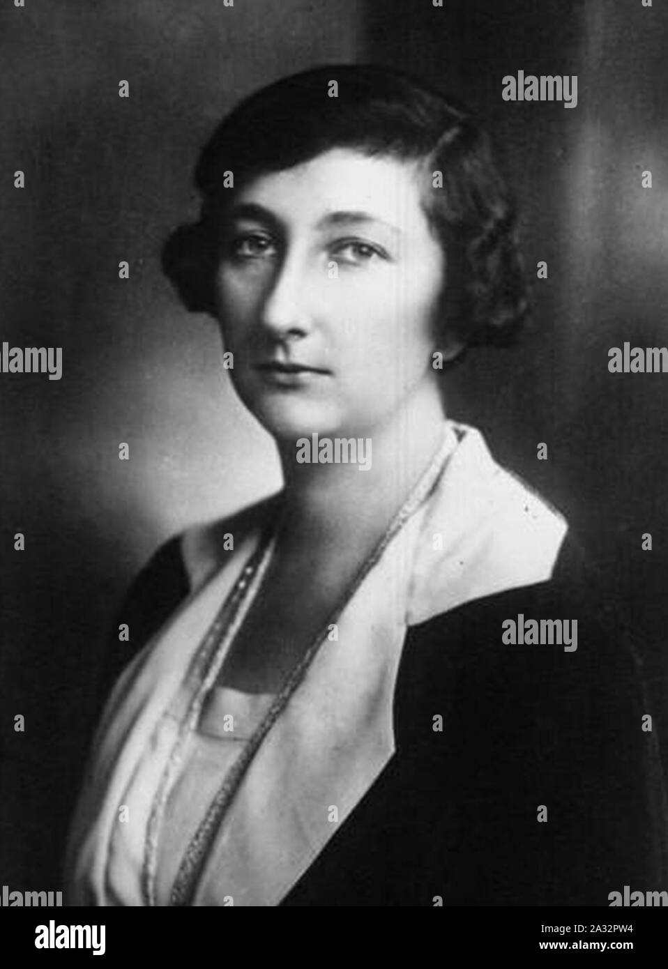 Princess Eudoxia of Bulgaria 1932. Stock Photo
