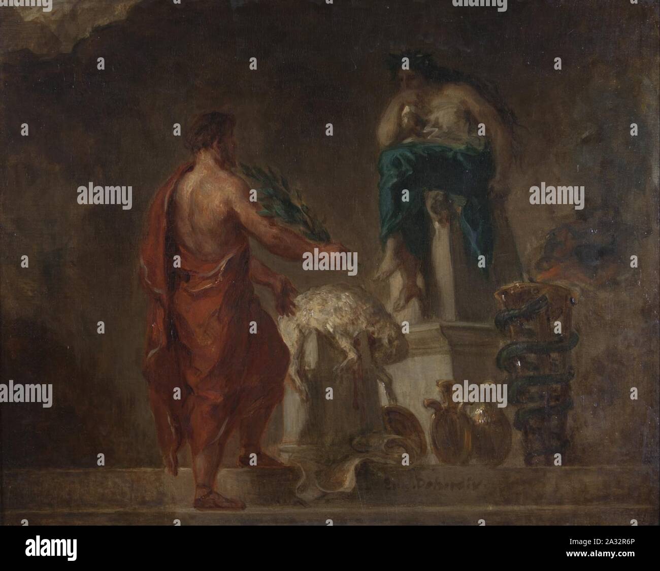 Pythia hi-res stock photography and images - Alamy