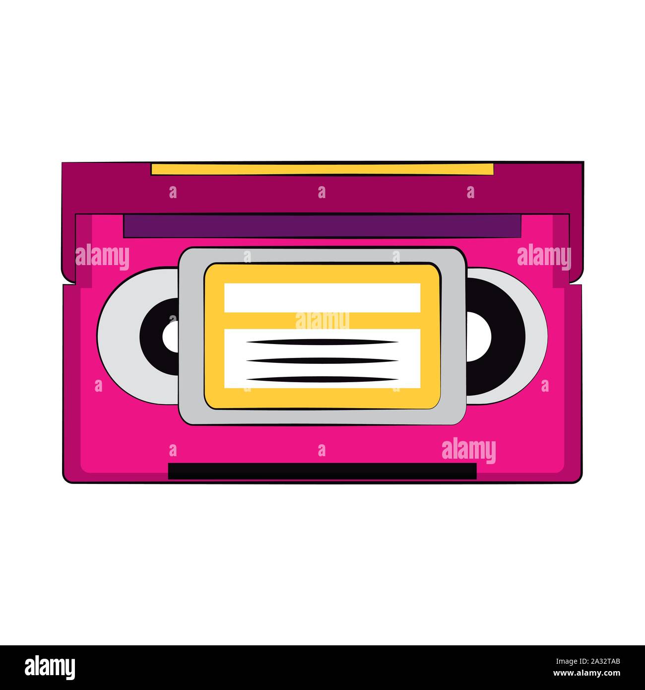 retro cassette icon Stock Vector Image & Art - Alamy