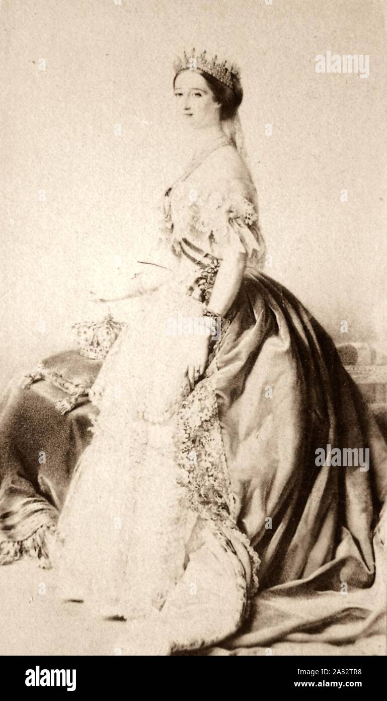 Eugénie de Montijo Stock Photo Alamy