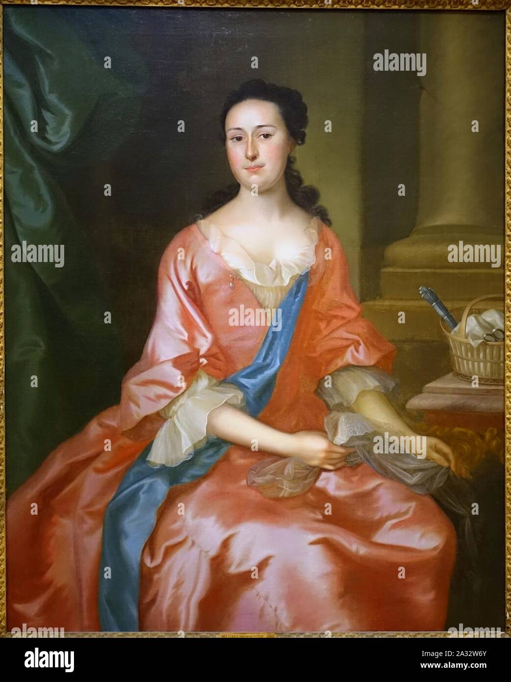 Eunice Brown Fitch (Mrs. Timothy Fitch) by Joseph Blackburn, c. 1760