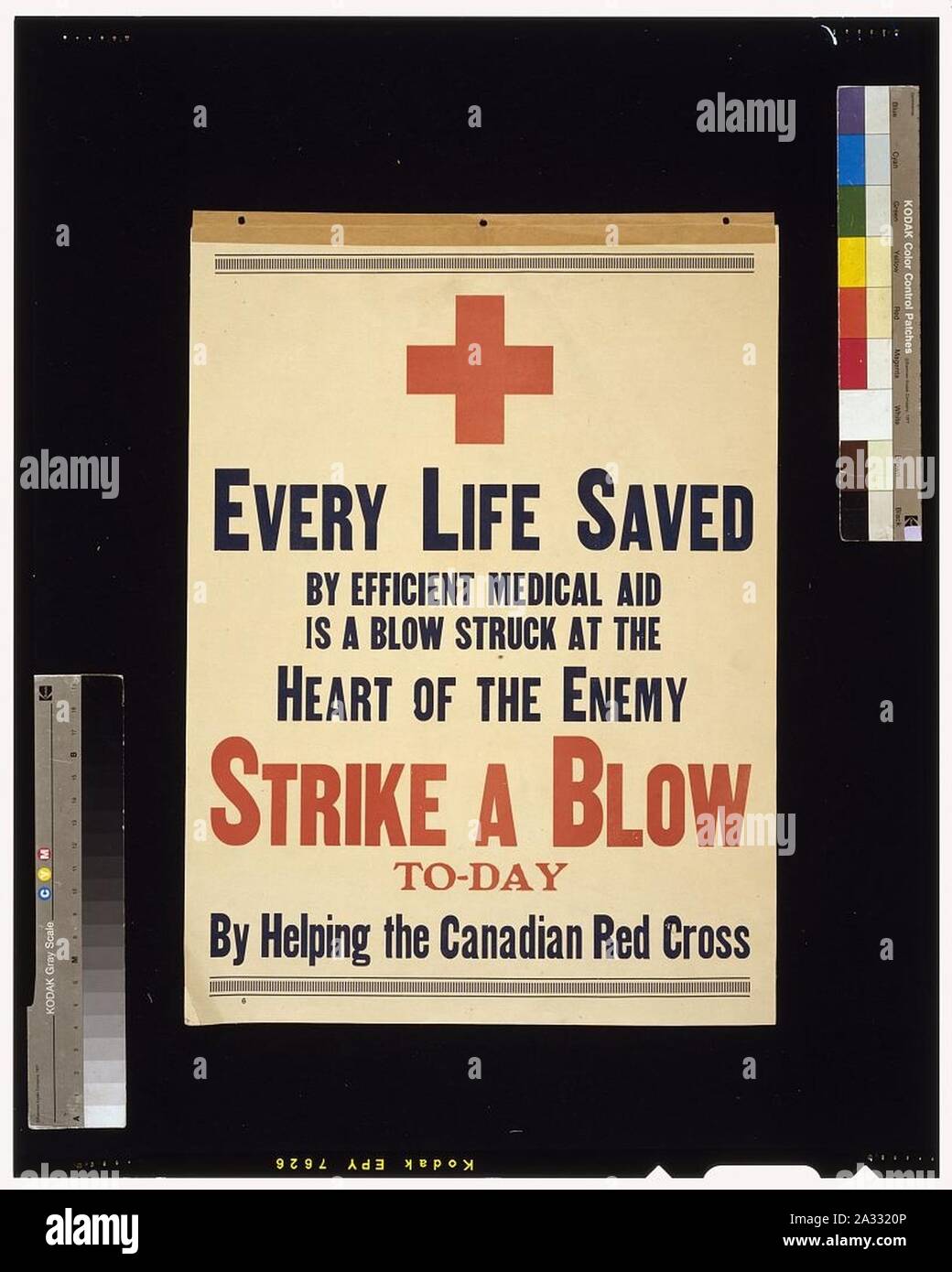 Every life saved by efficient medical aid is a blow struck at the heart