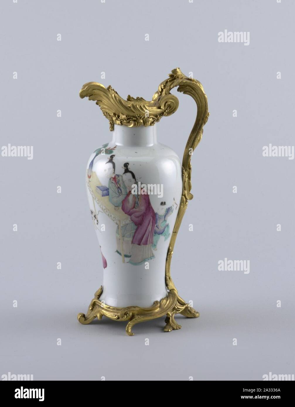 Ewer Vase, mid18th century Stock Photo Alamy