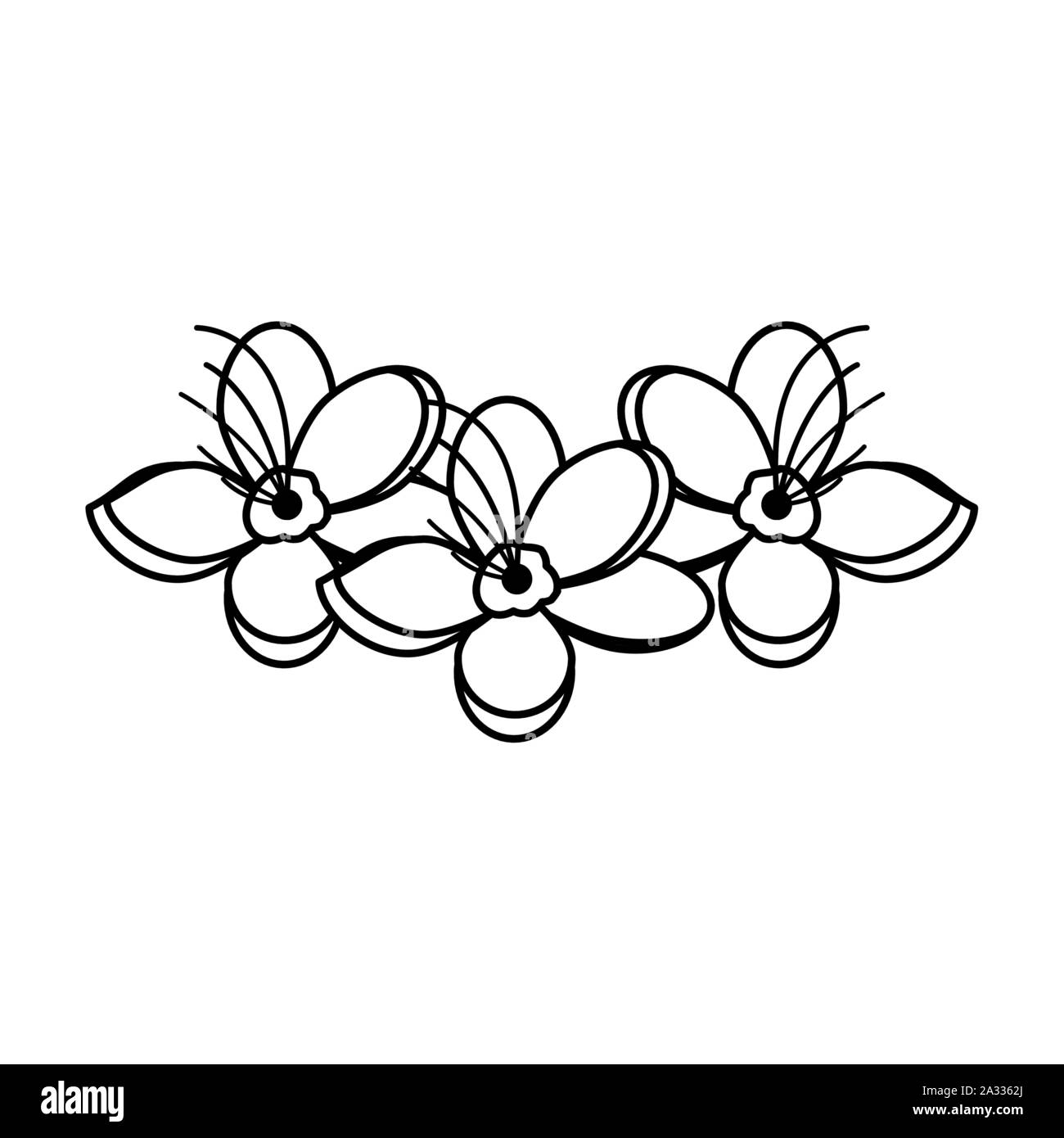 blossom flowers icon Stock Vector Image & Art - Alamy