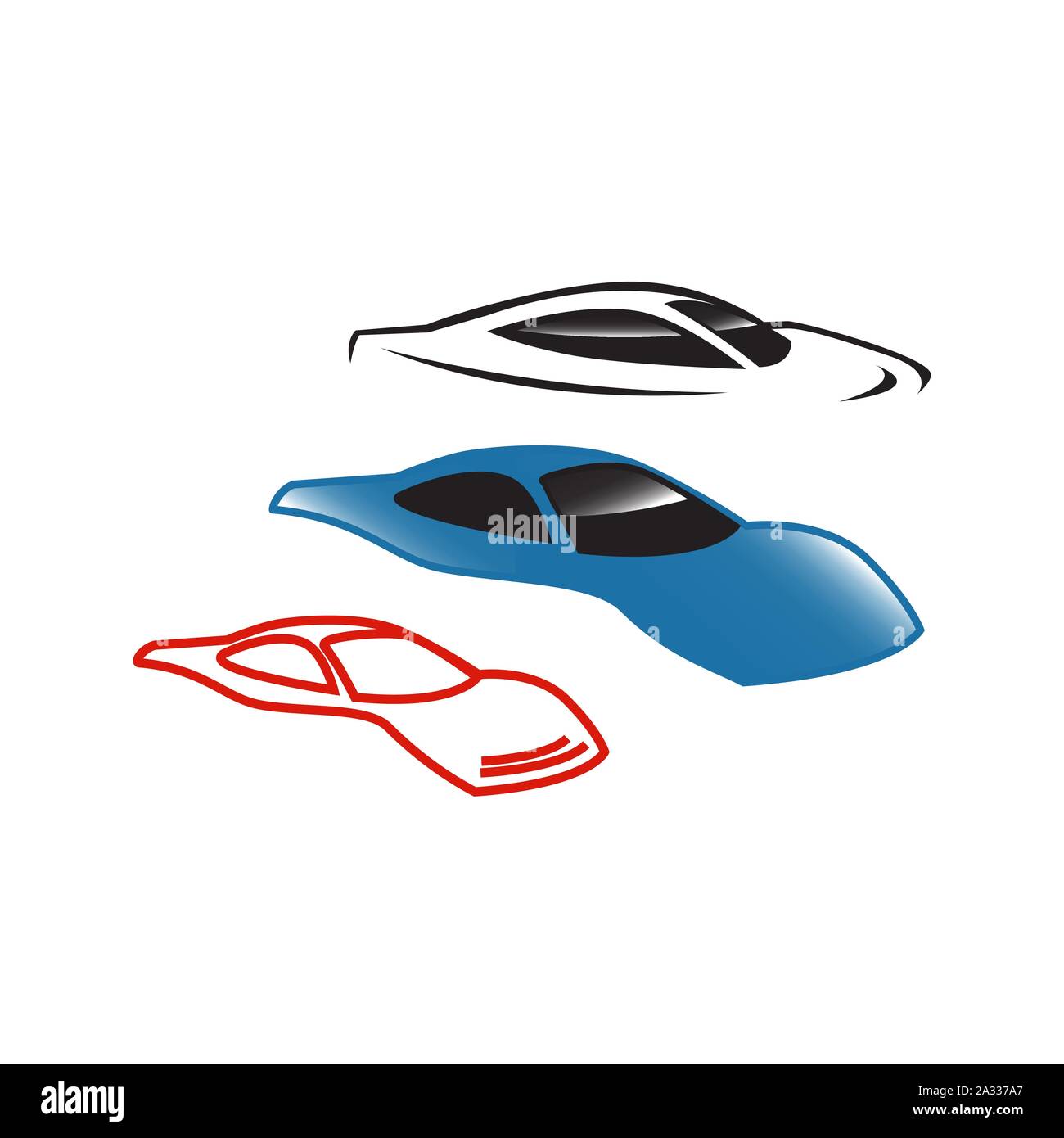 Automotive Car logo vector a vehicle concept illustration Stock Vector