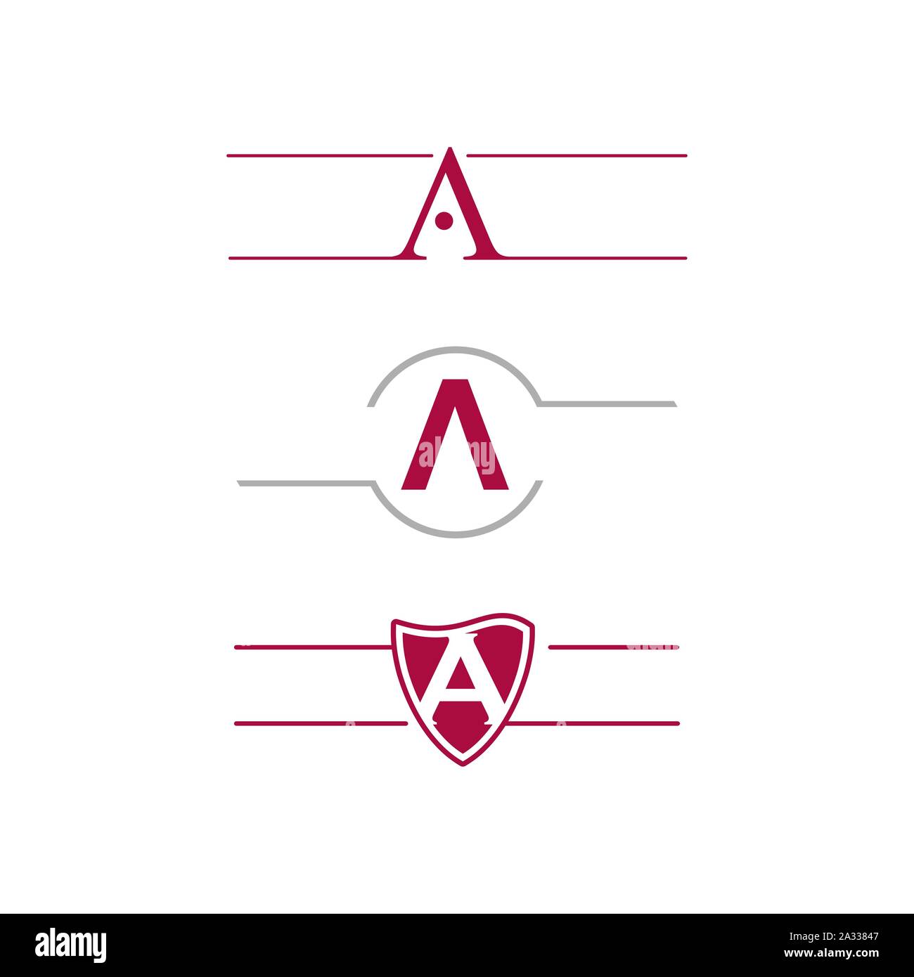 Unusual Triangle Abstract Business Logo Royalty Free Vector