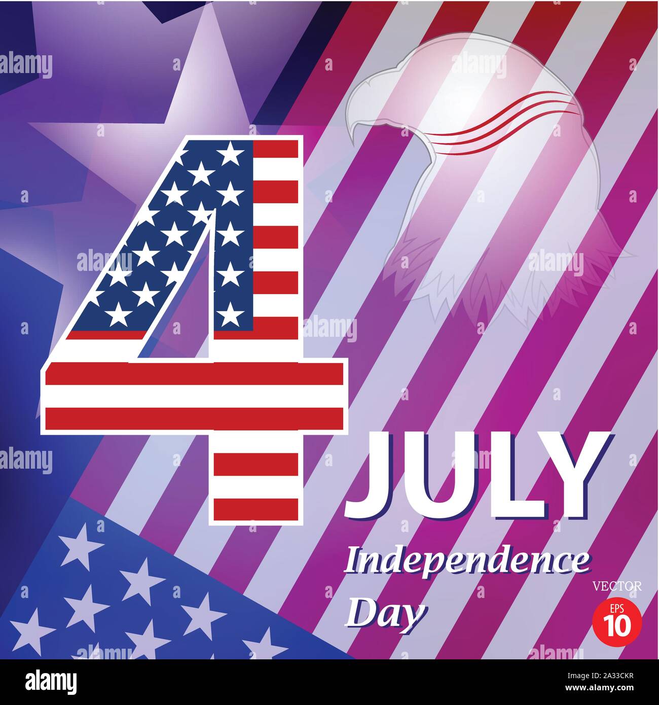 American Independence Day Stock Vector Image & Art Alamy