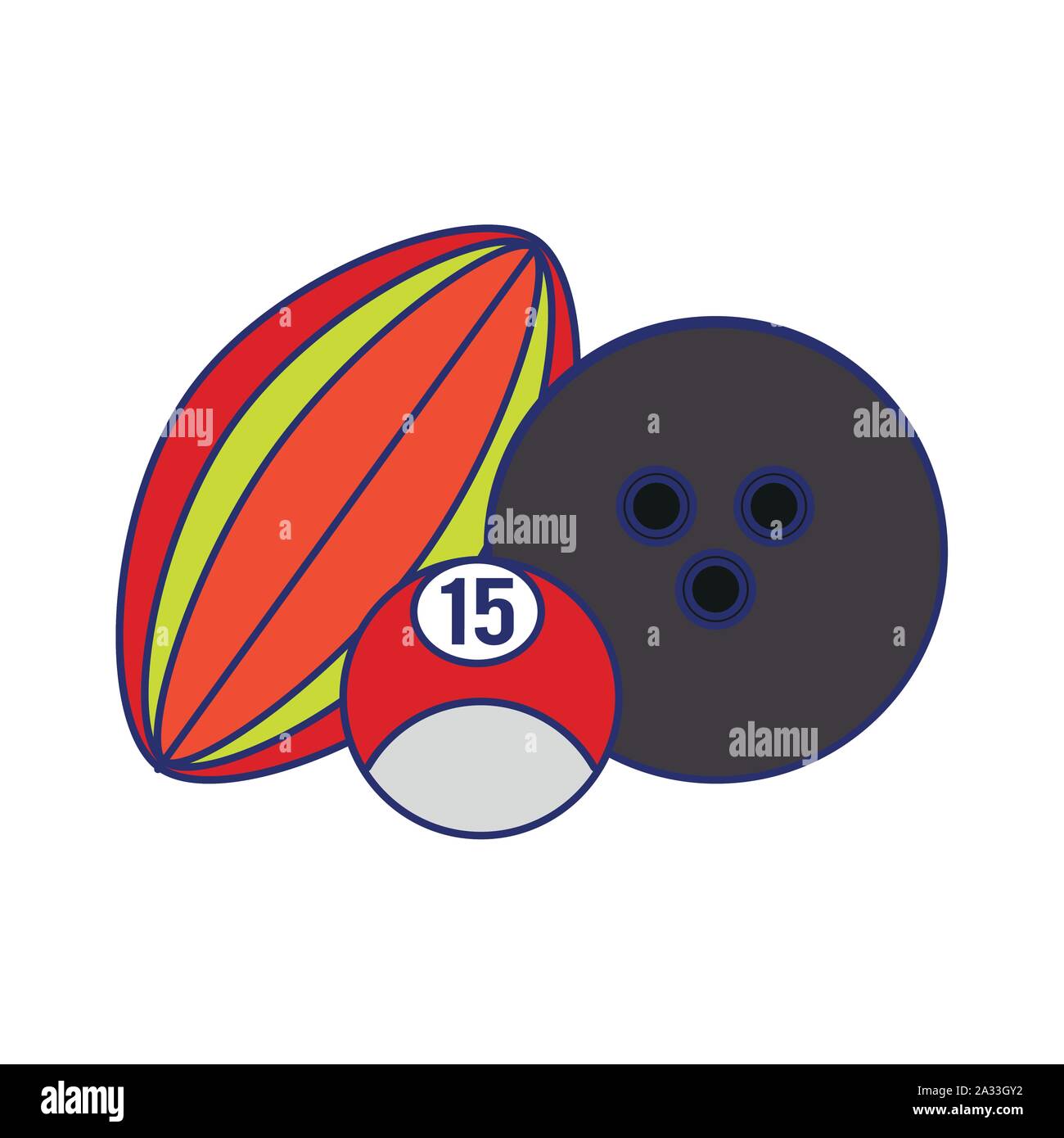 sport balls design Stock Vector Image & Art Alamy