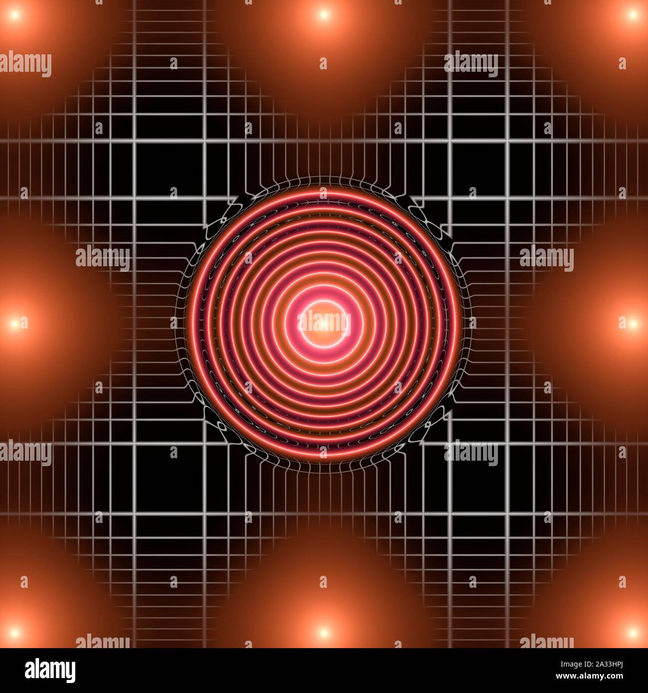 Quantum data, illustration Stock Photo - Alamy