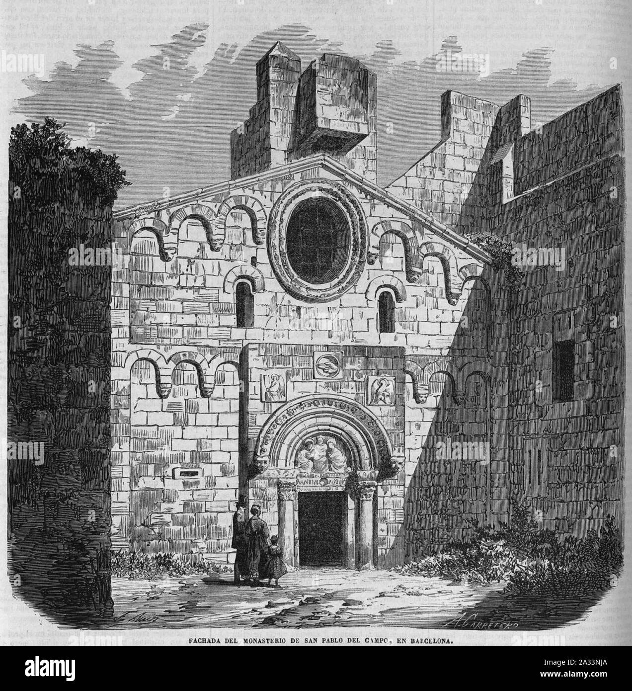 Monasterio de san pablo del campo hires stock photography and images