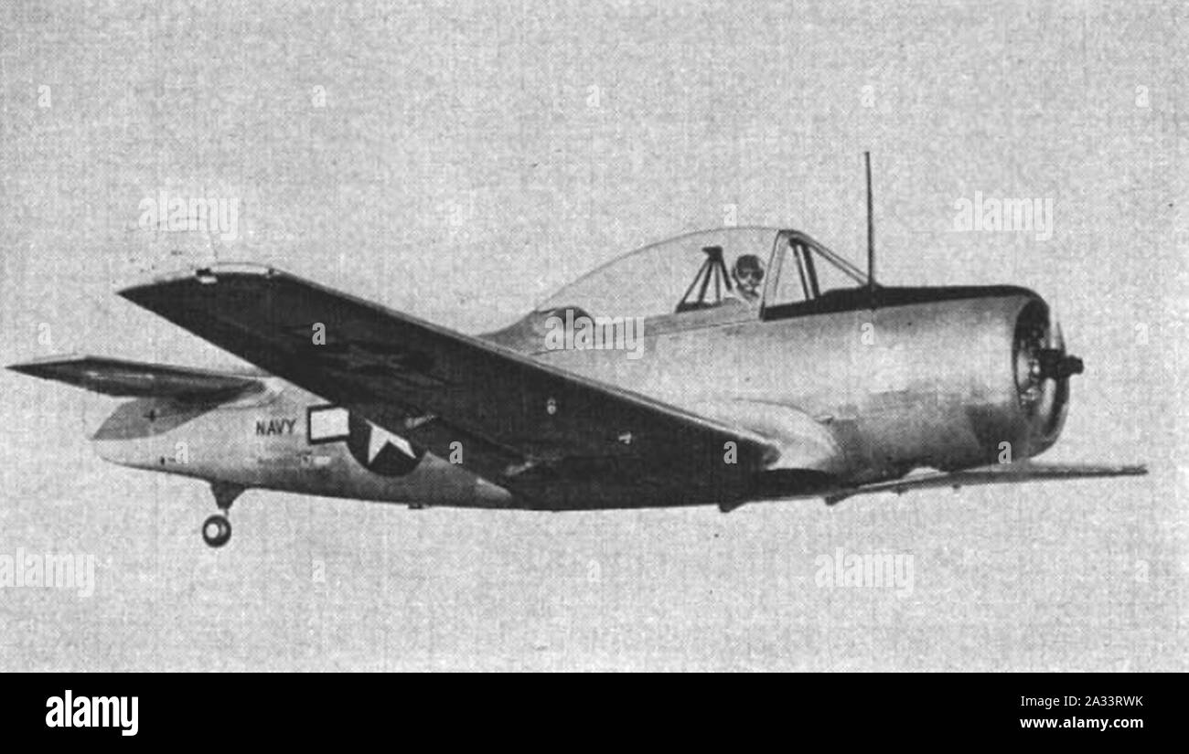 Fairchild XNQ1 in flight in 1946 Stock Photo Alamy