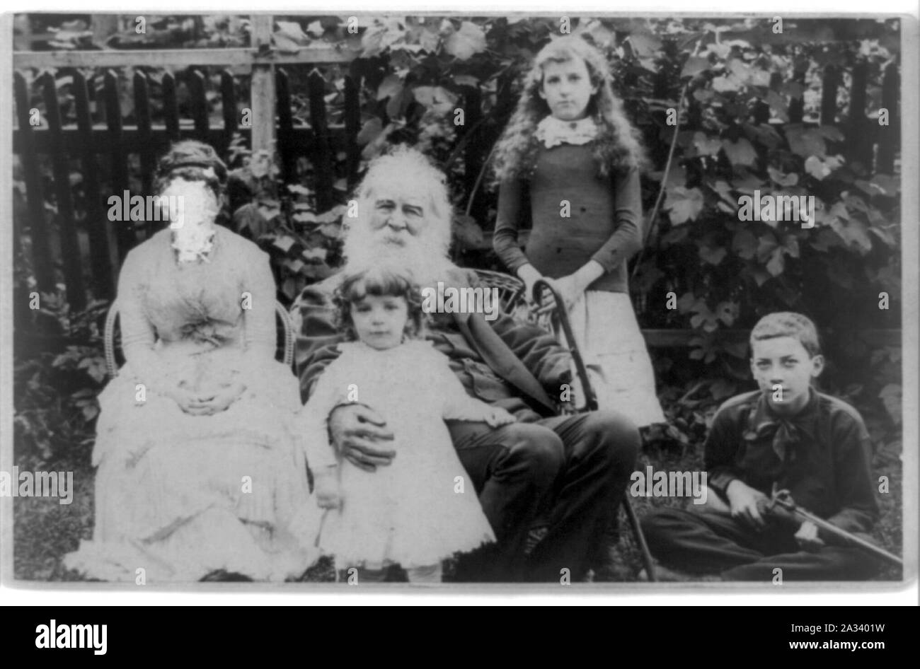 Family of Francis Williams, Germantown, Philadelphia, Pa. Stock Photo