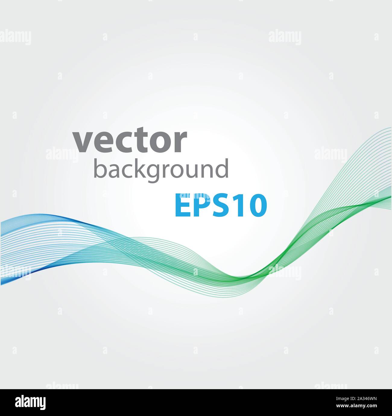 Vector Abstract blue curved lines background Stock Vector Image & Art