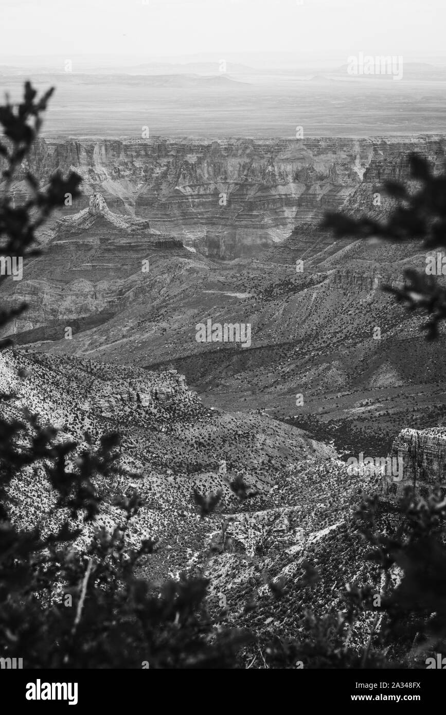 Mountain landscape in arizona Black and White Stock Photos & Images - Alamy