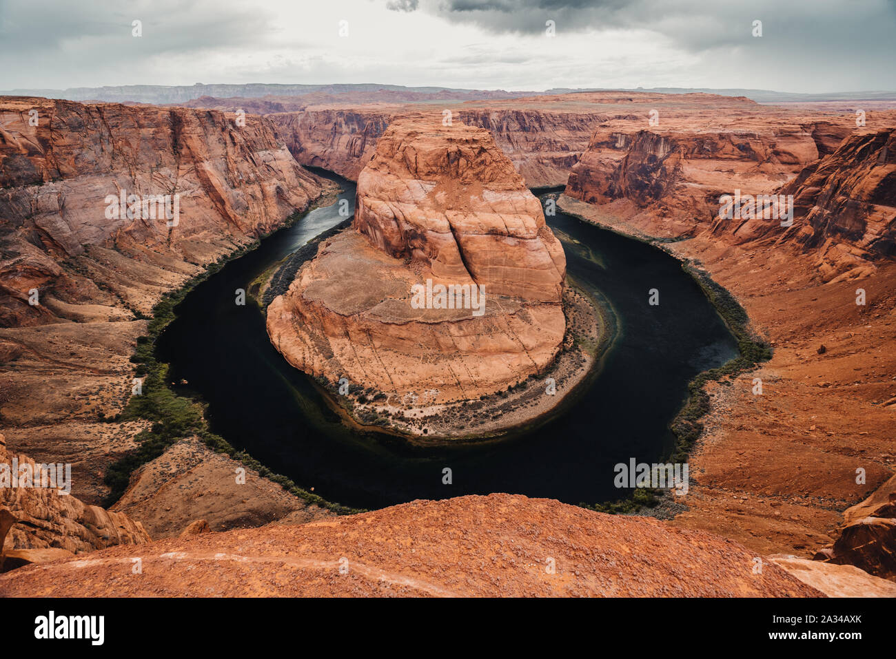 Horseshoe bend Arizona Stock Photo Alamy