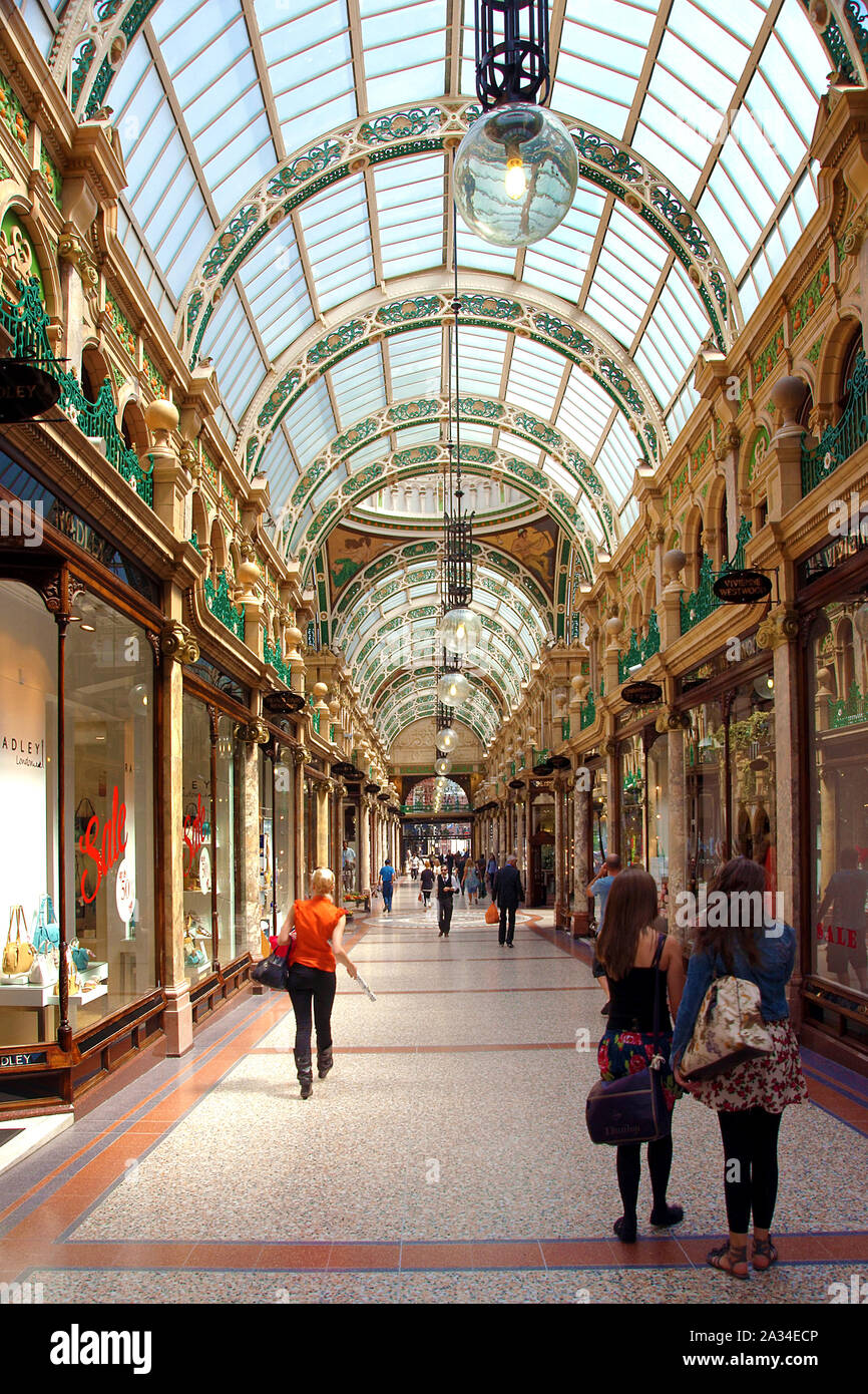 Leeds city Centre, victoria quarter Stock Photo