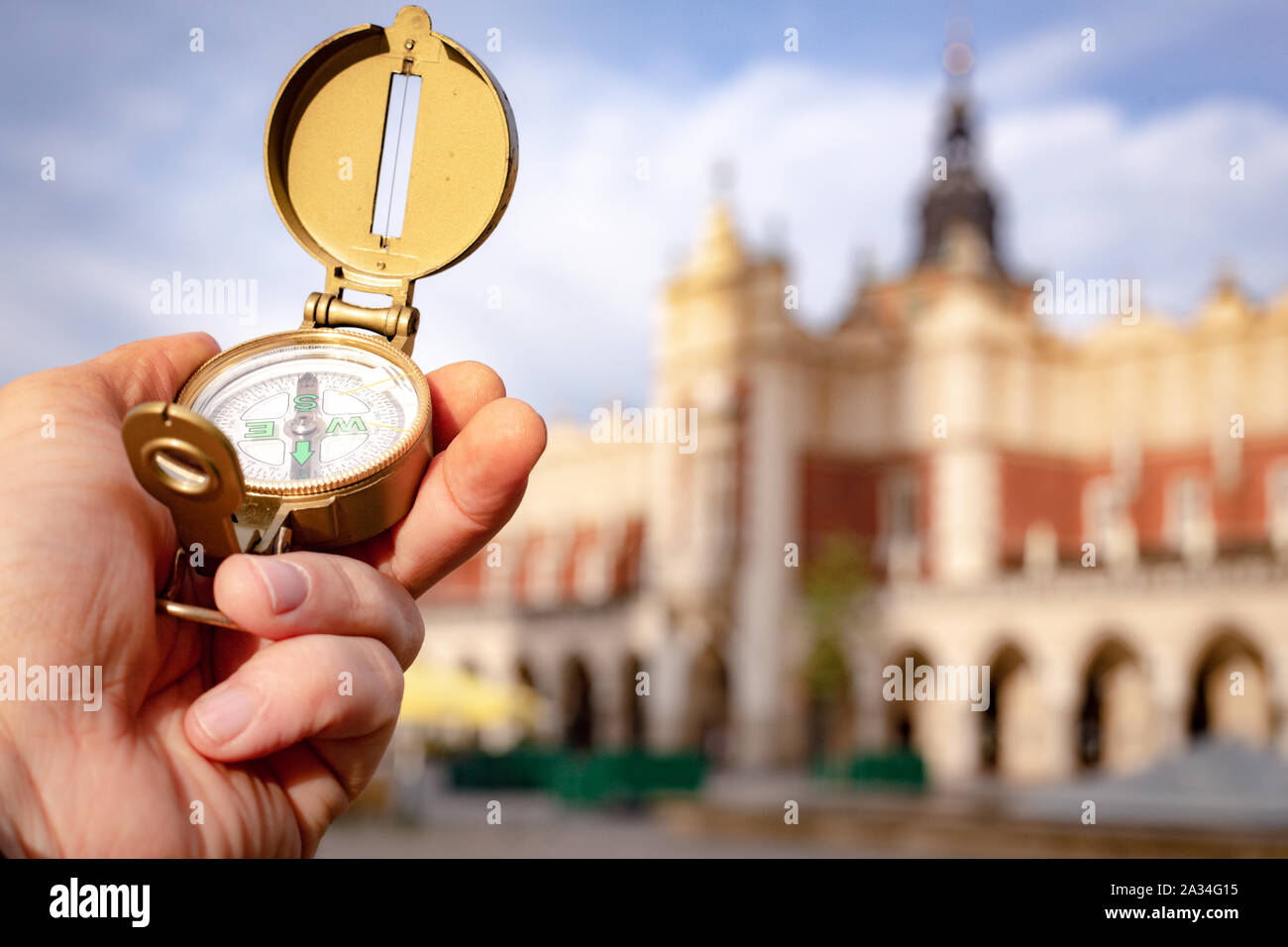 Pocket compass hi-res stock photography and images - Alamy