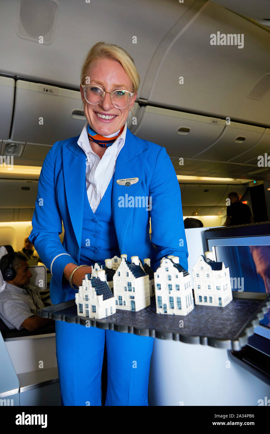 Klm stewardess stock and images - Alamy