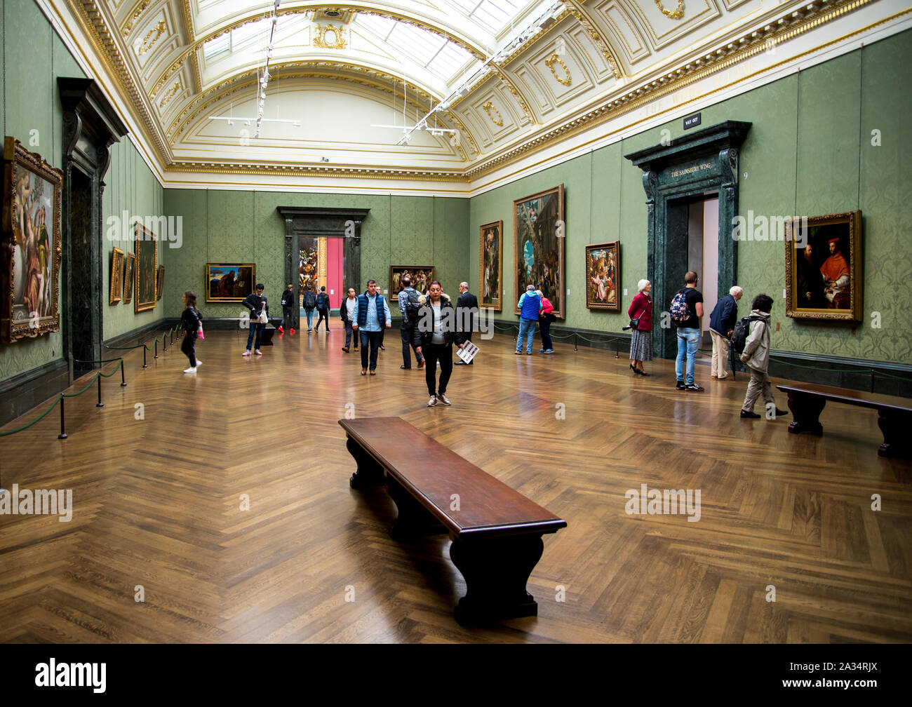 National Gallery London Paintings High Resolution Stock Photography and