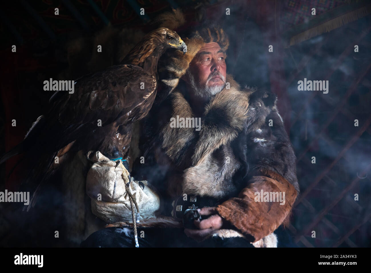 Mongolian yurt ger western hi-res stock photography and images - Alamy