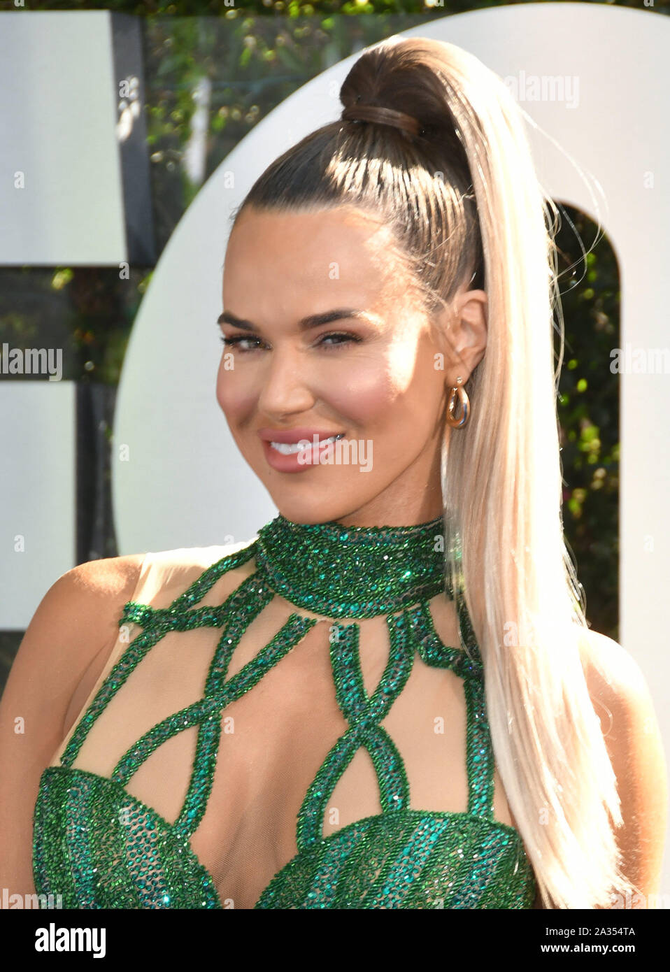 Los Angeles, USA. 04th Oct 2019. Lana, Catherine Joy Perry. WWE 20th Anniversary Celebration Marking Premiere Of WWE Friday Night SmackDown On FOX held at Staples Center. Photo Credit: Birdie Thompson/AdMedia /MediaPunch Credit: MediaPunch Inc/Alamy Live News Stock Photo