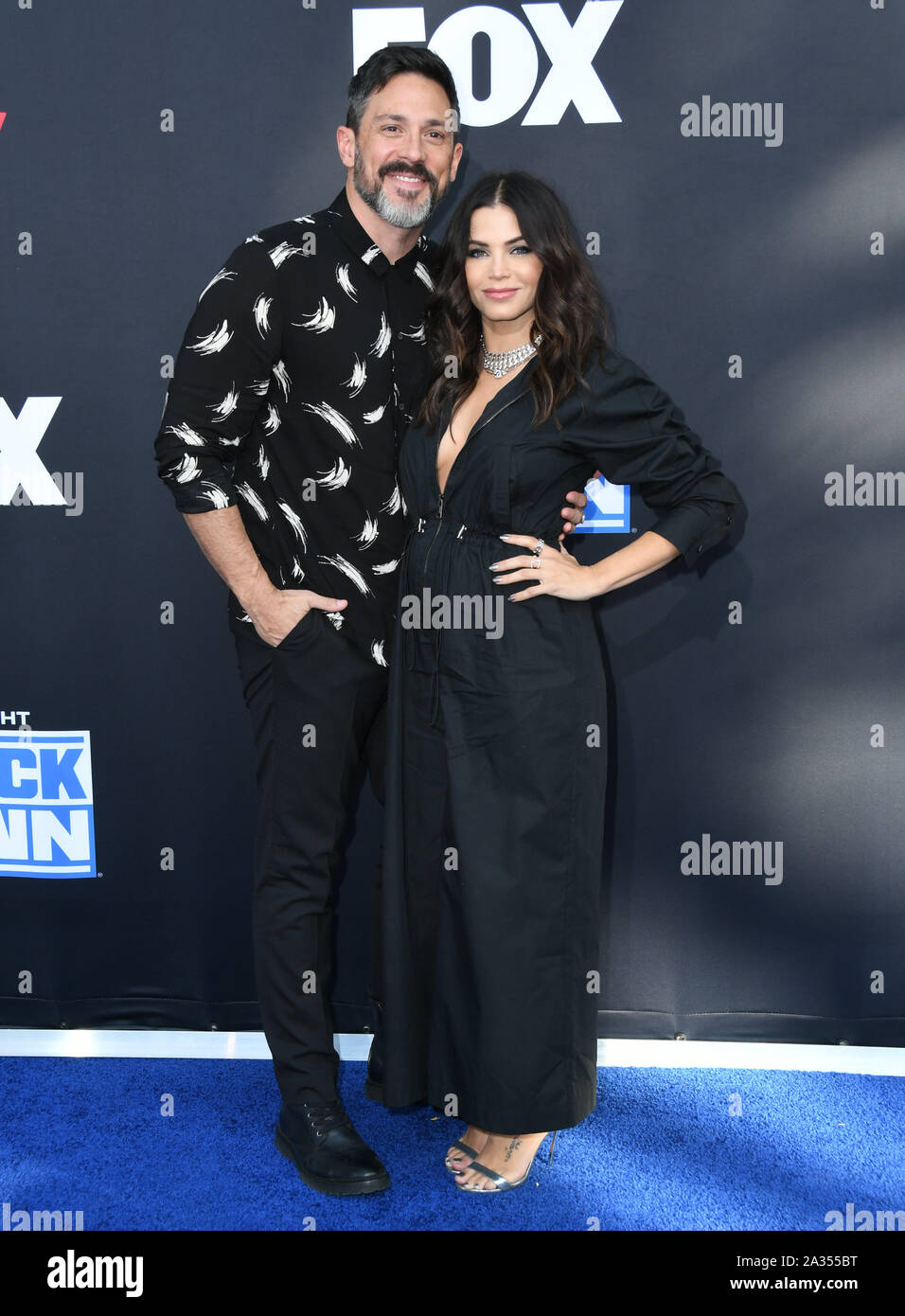 Los Angeles, USA. 04th Oct 2019. Steve Kazee, Jenna Dewan . WWE 20th