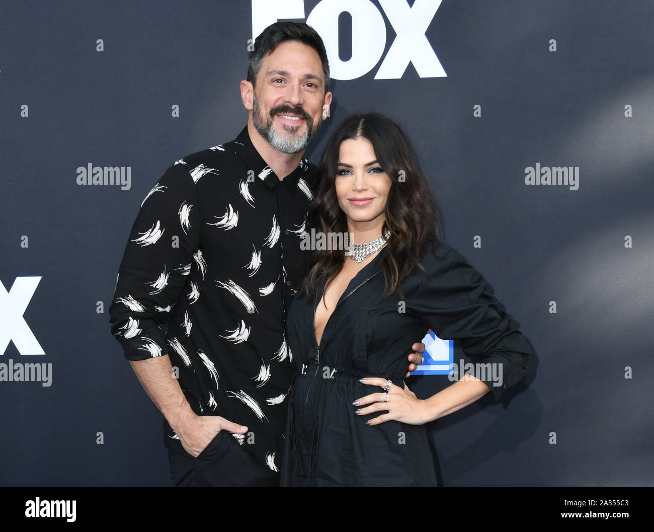 Los Angeles, USA. 04th Oct 2019. Steve Kazee, Jenna Dewan . WWE 20th
