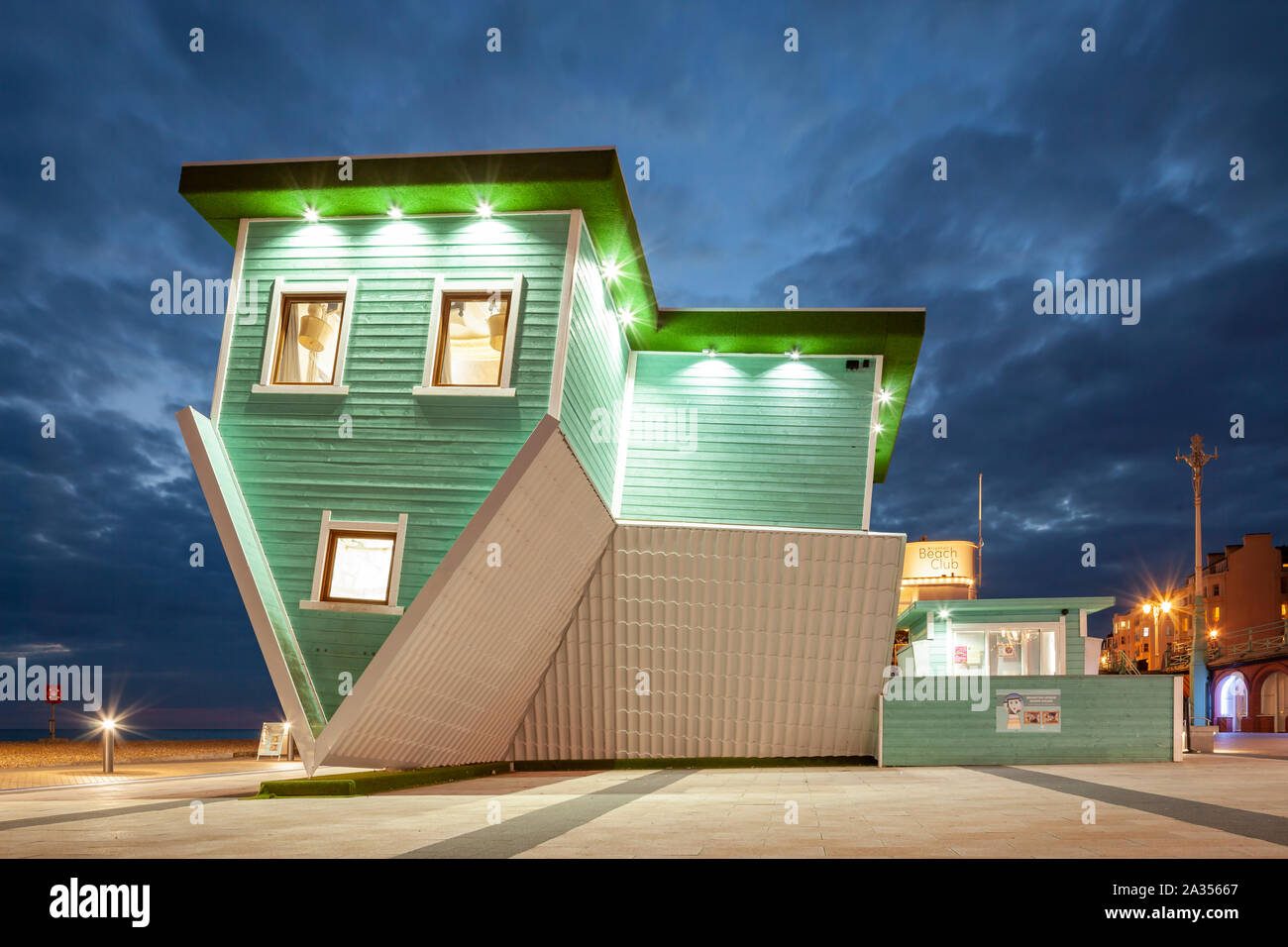 The Upside Down House Stock Photos The Upside Down House Stock