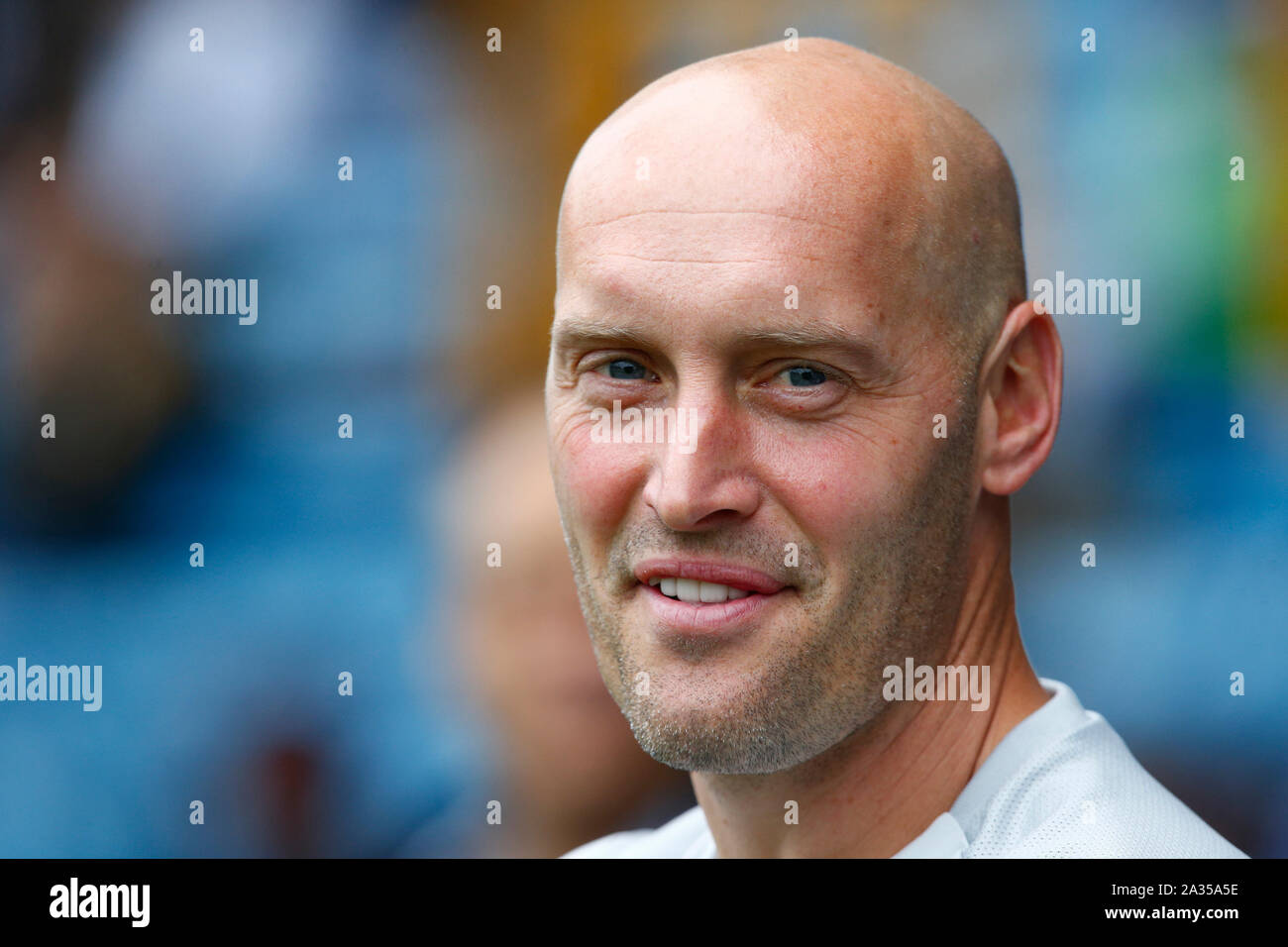 London, UK. 5th Oct, 2019. Adam Barret manager of Millwall during English Sky Bet Championship between Millwall and Leeds United at The Den, London, England on 05 October 2019 Credit: Action Foto Sport/Alamy Live News Stock Photo