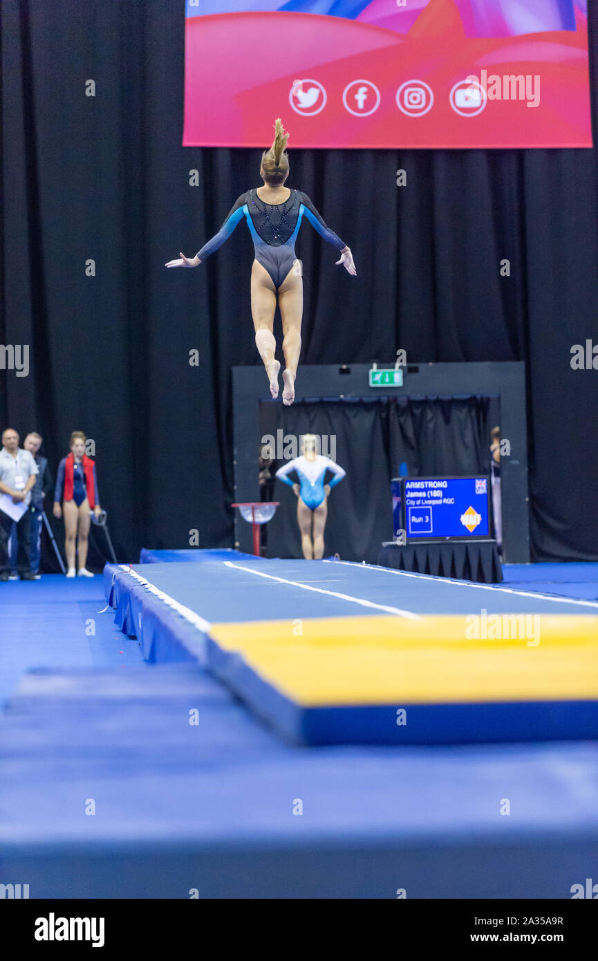 Trampoline Gymnastics High Resolution Stock Photography And Images Alamy
