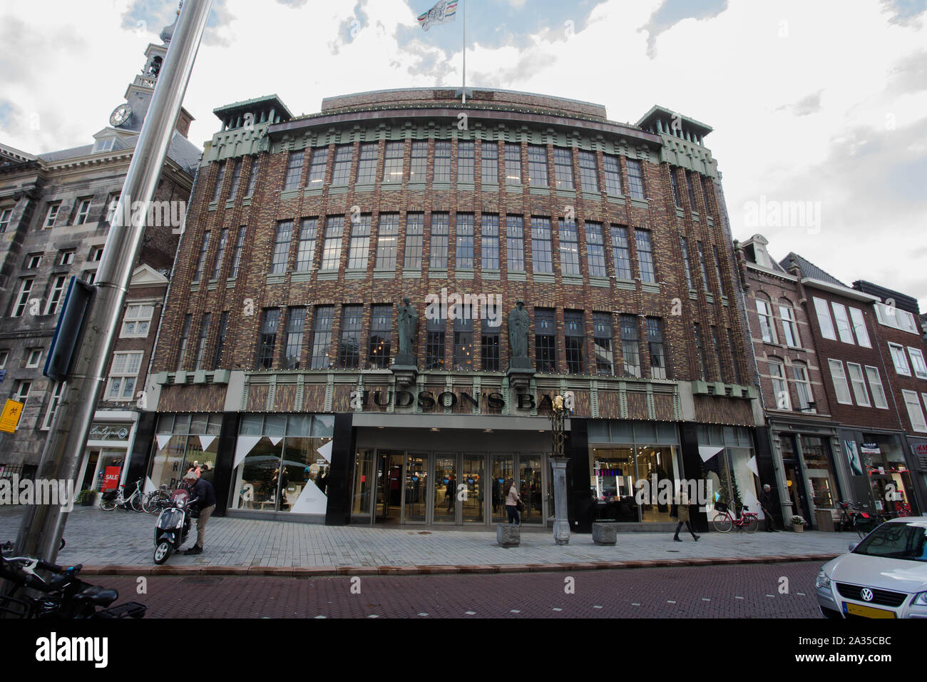 Netherlands s'Hertogenbosch, December 11, 2018 Hudson's Bay. The Hudson's Bay Company is a Canadian retail business group. Stock Photo